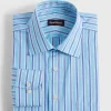 Variegated Stripe Dress Shirt