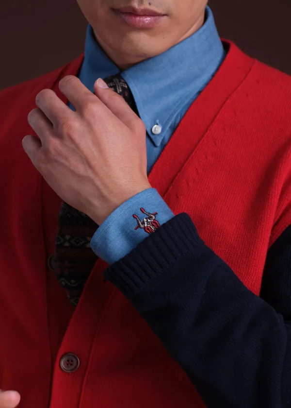 Washed Denim Sport Shirt