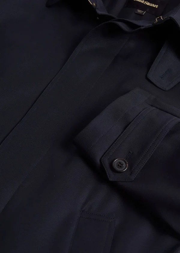 Water Repellent Wool Coat