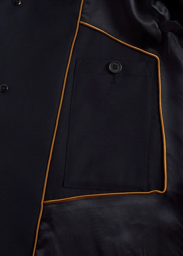 Water Repellent Wool Coat