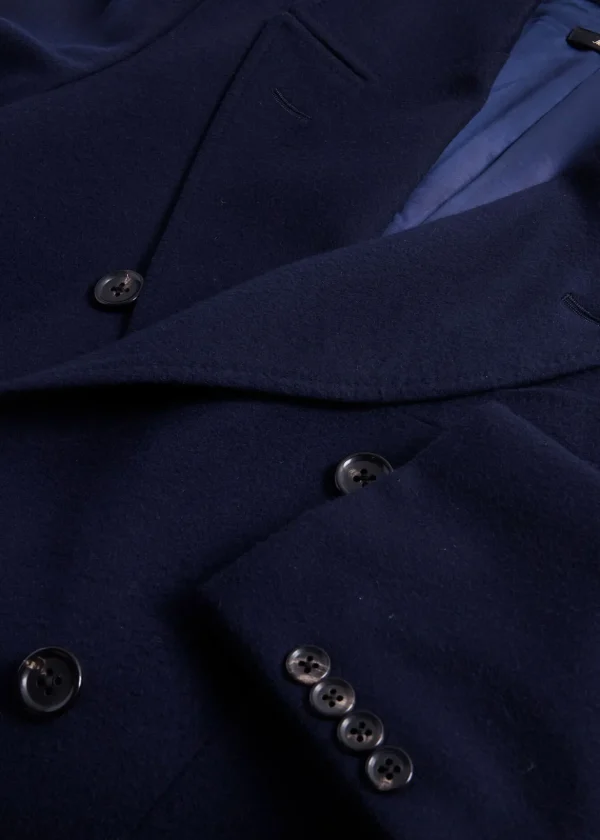 Water Repellent Wool Coat