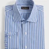 Wide Stripe Dress Shirt