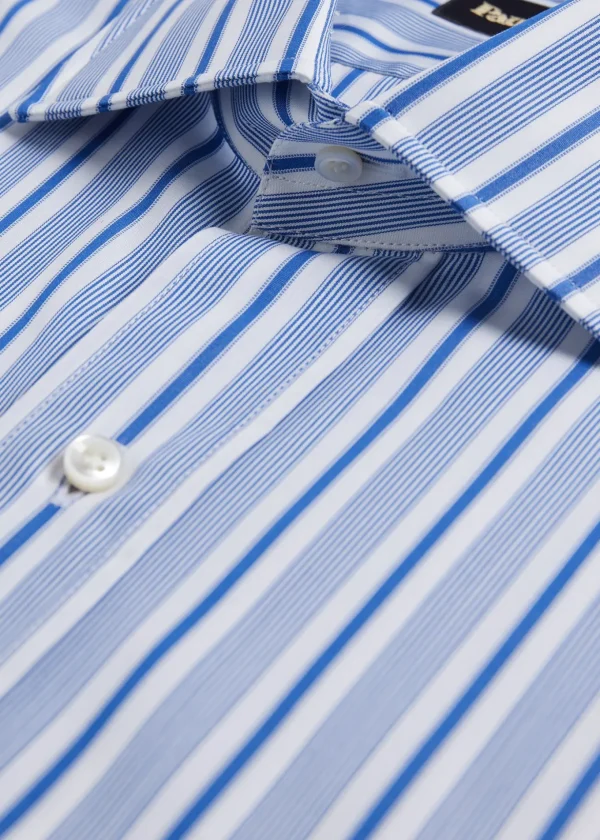 Wide Stripe Dress Shirt