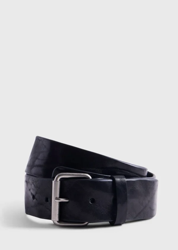 Wide Vintage Leather Belt
