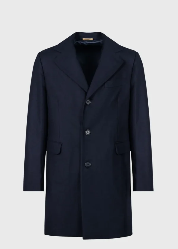 Wool & Cashmere Chesterfield Coat
