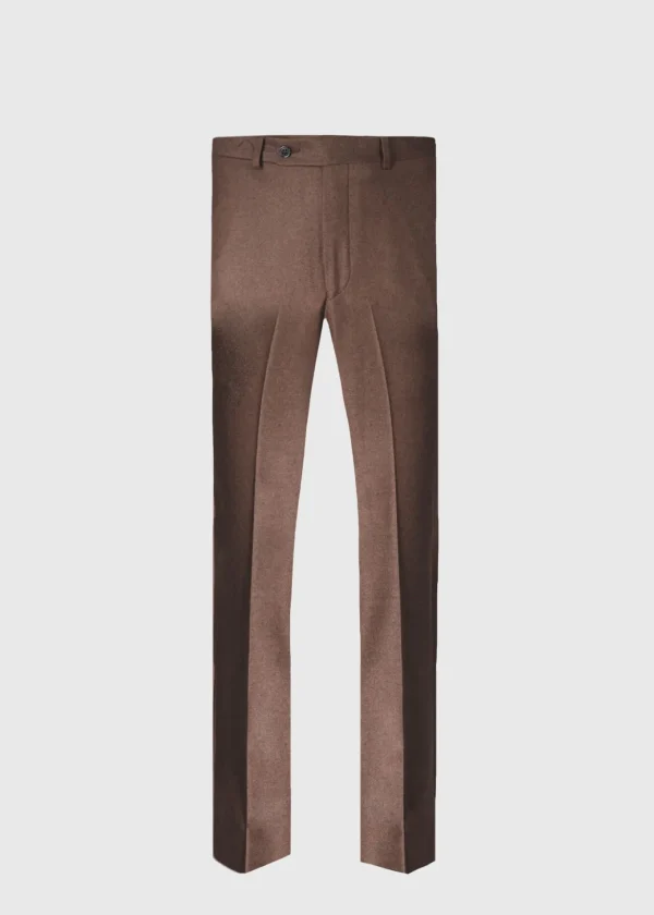 Wool & Cashmere Flannel Trouser