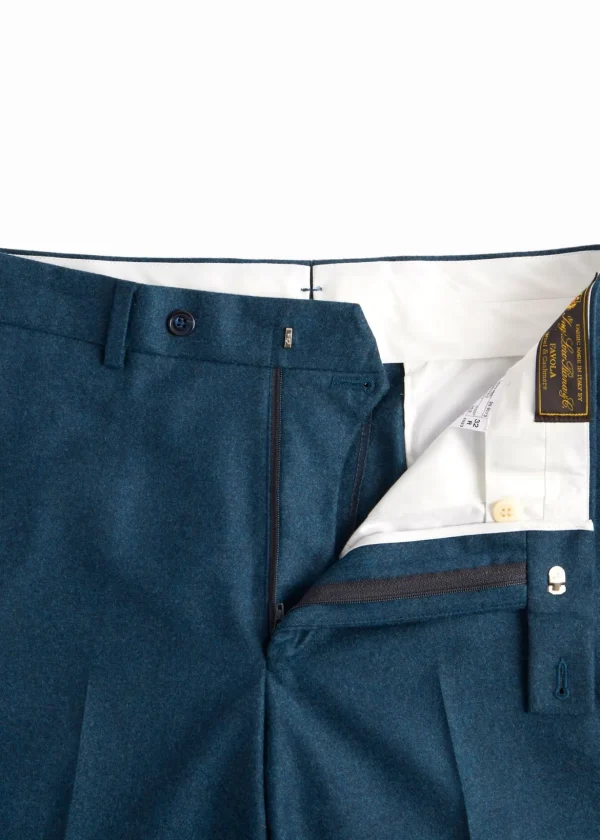 Wool & Cashmere Flannel Trouser