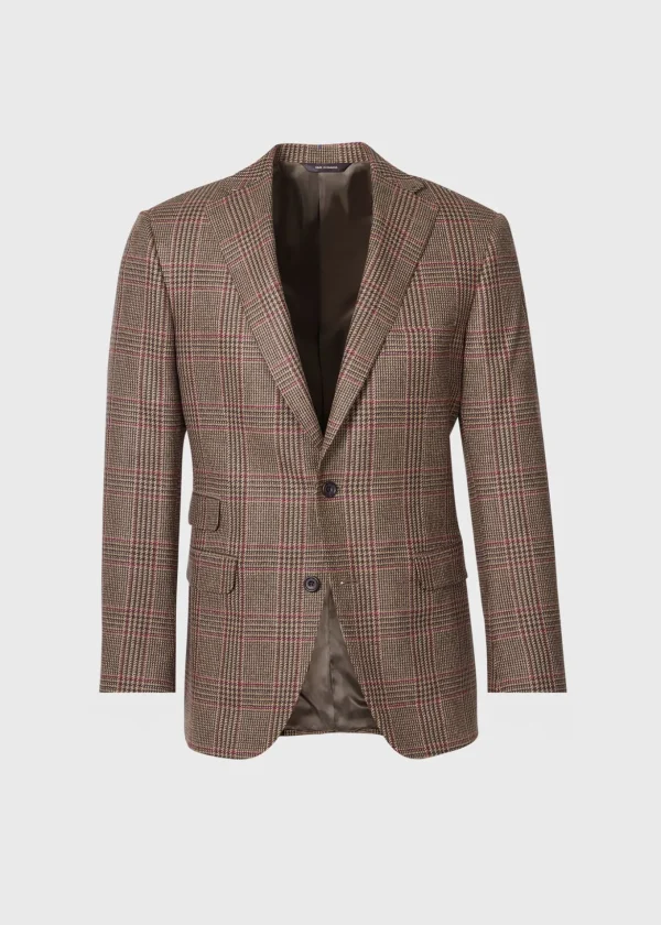 Wool & Cashmere Plaid Paul Jacket