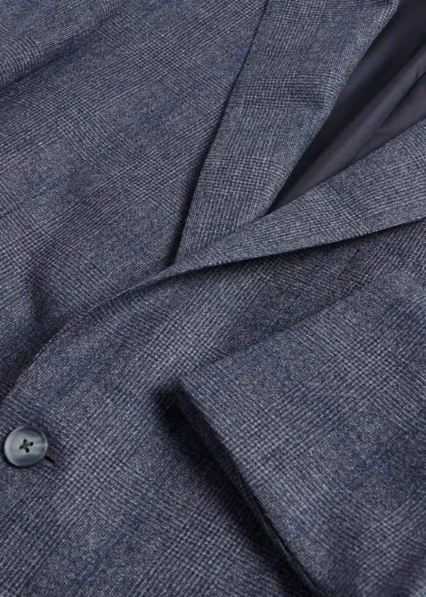 Wool & Cashmere Plaid Paul Suit