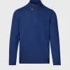 Wool & Cashmere Quarter Zip Pullover