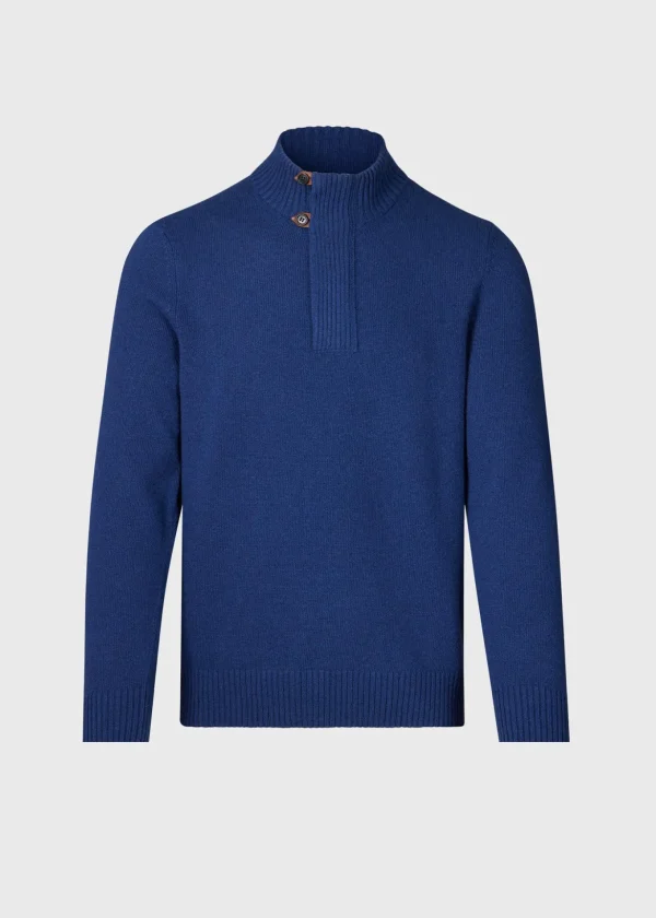 Wool & Cashmere Quarter Zip Pullover