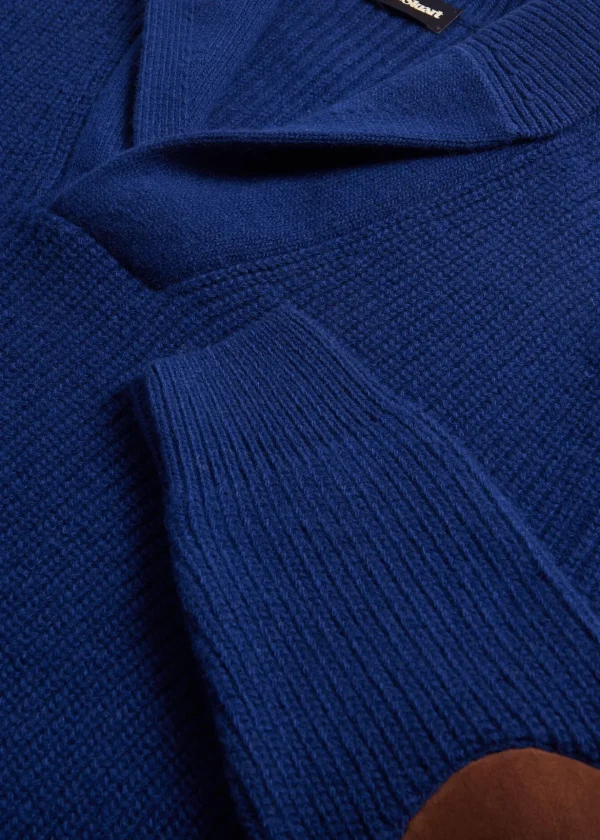 Wool & Cashmere Shawl Collar Sweater