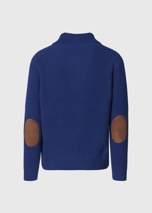Wool & Cashmere Shawl Collar Sweater