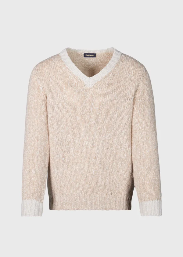 Wool & Cashmere V-Neck Sweater