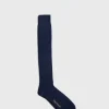 Wool & Cotton Shadow Stripe Sock
