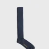 Wool & Cotton Shadow Stripe Sock