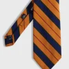 Wool & Cotton Stripe Tie