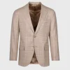 Wool & Silk Plaid Jacket