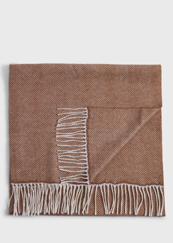 Wool Chevron Scarf
