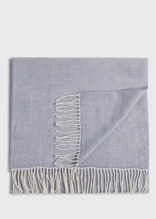 Wool Chevron Scarf