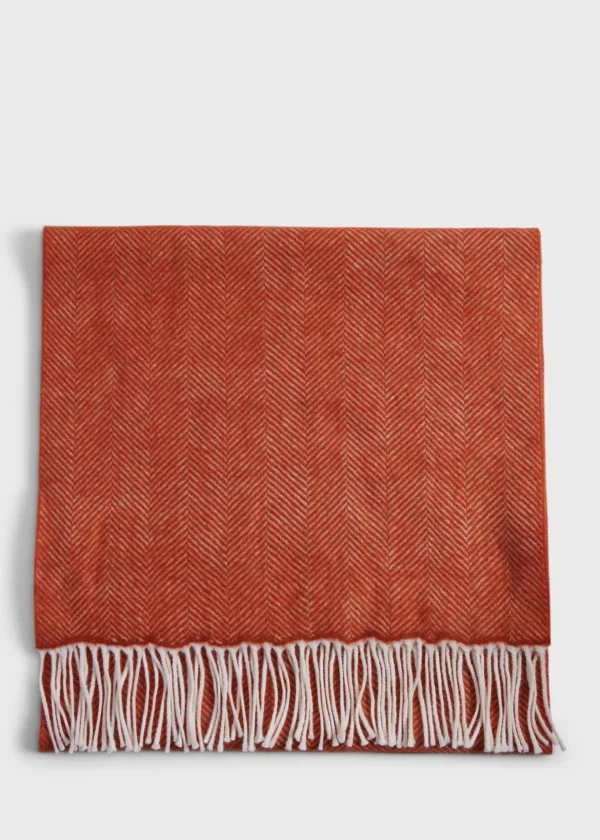 Wool Chevron Scarf
