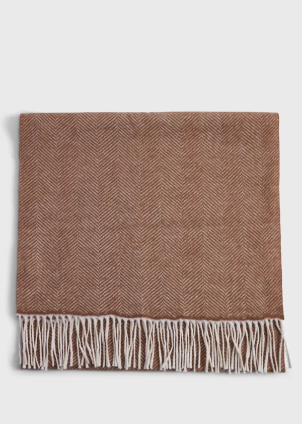 Wool Chevron Scarf