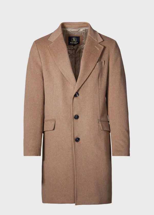 Wool Coat With Shearling Gilet
