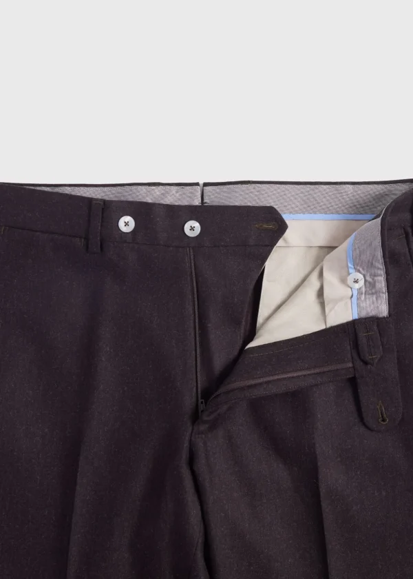 Wool Flannel Trousers