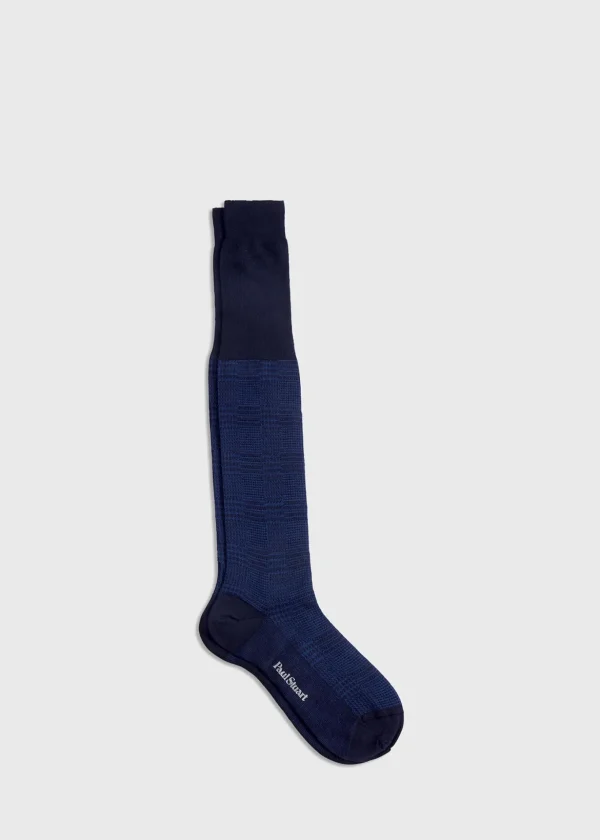Wool Glen Plaid Sock
