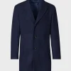 Wool Herringbone Coat