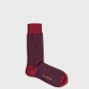 Wool Horizontal Stripe Sock