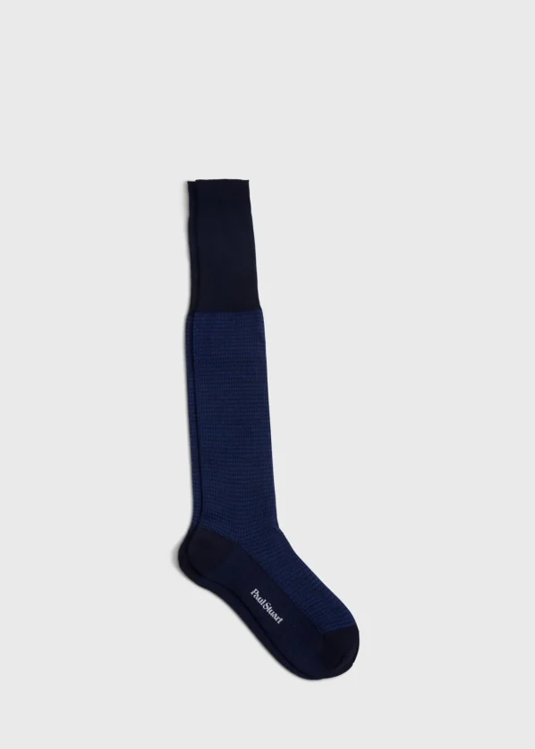 Wool Houndstooth Sock