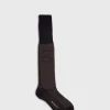Wool Houndstooth Sock