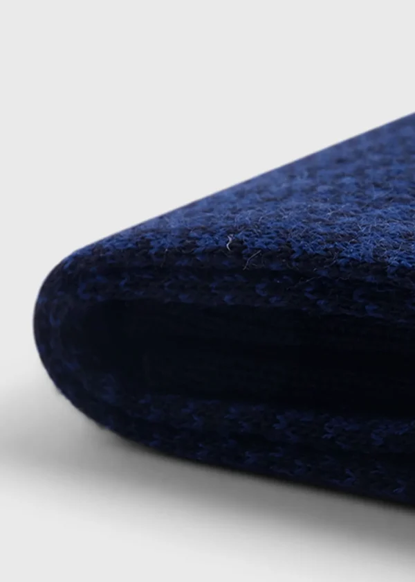 Wool Houndstooth Sock