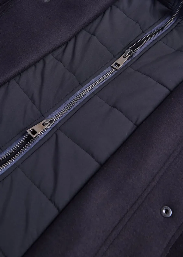 Wool Jersey Blazer With Gilet