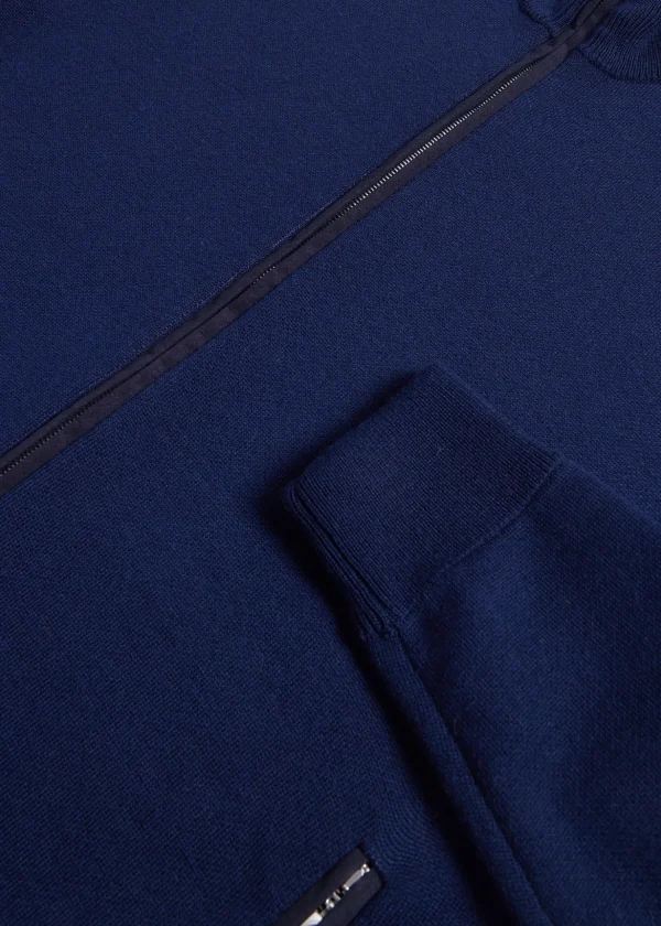Wool Jersey Blouson Jacket
