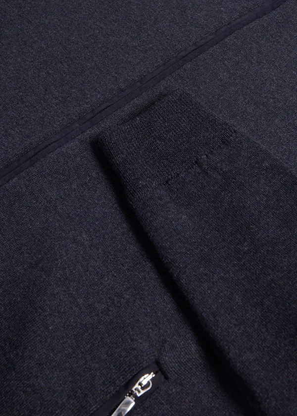 Wool Jersey Blouson Jacket