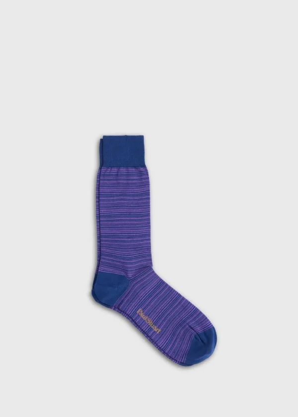 Wool Multicolor Stripe Sock