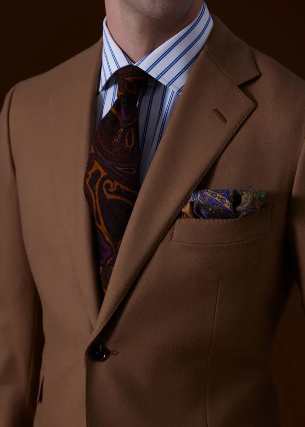 Wool Paisley Tie
