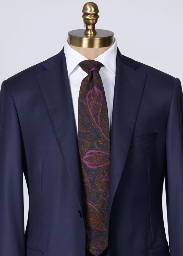 Wool Paisley Tie