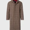 Wool Parquet Kensington Coat