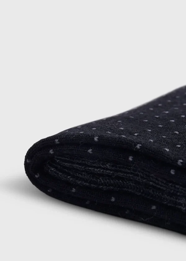 Wool Pindot Sock