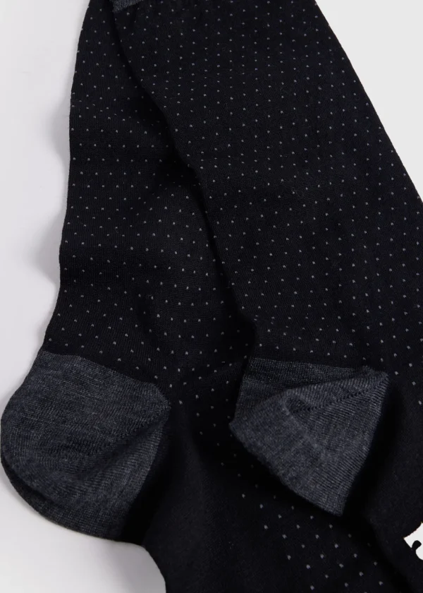 Wool Pindot Sock