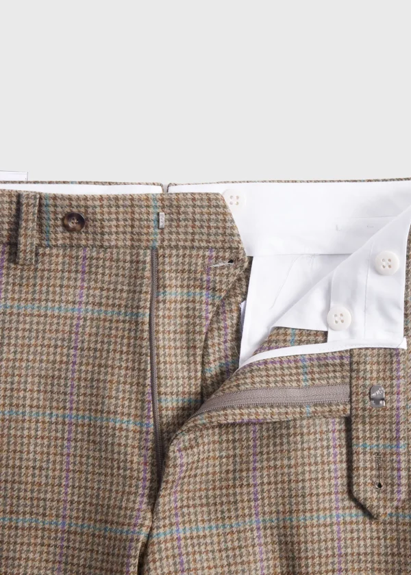 Wool Plaid James Trouser