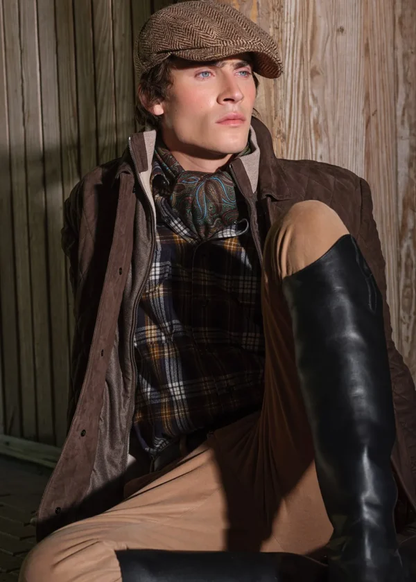 Wool Plaid Overshirt
