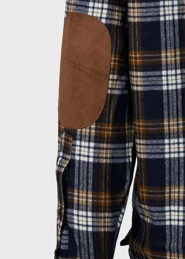 Wool Plaid Overshirt