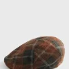 Wool Plaid Pub Cap