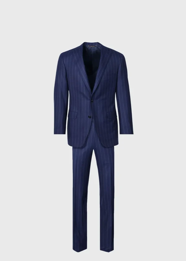 Wool Stripe Paul Suit