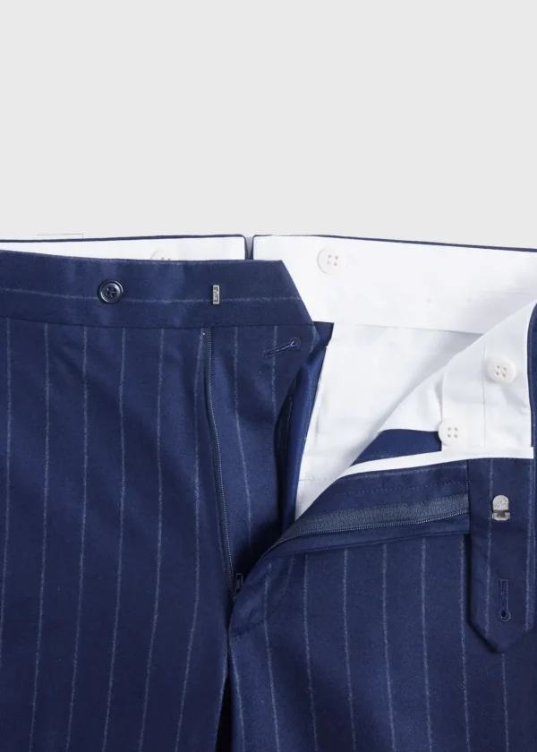 Wool Stripe Paul Suit