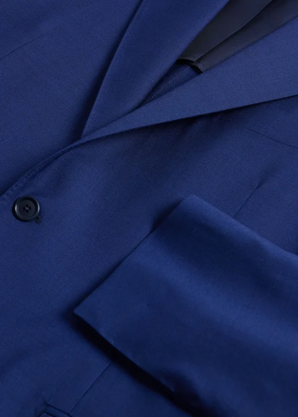 Wool Tick Weave Suit